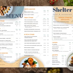 Menu - Set — example of a freelancer's portfolio in the category Print Design