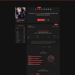 The crew — example of a freelancer's portfolio in the category HTML & CSS