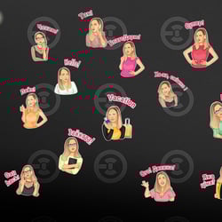Stickers — example of a freelancer's portfolio in the category Artwork
