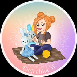 Логотип для Instagram магазина детских игрушек ручной работы. — пример работы портфолио фрилансера в категории Иллюстрации и рисунки