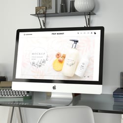 The cosmetic store “PROF MARKET” — example of a freelancer's portfolio in the category HTML & CSS
