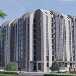 Жилой комплекс — example of a freelancer's portfolio in the category Architectural design