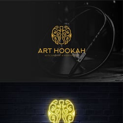 ART HOOKAH — пример работы портфолио фрилансера в категории Логотипы