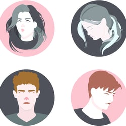 Faces Иконки для аватарок — example of a freelancer's portfolio in the category Vector graphics