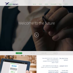 Eazysend — przykładowe portfolio freelancera w kategorii Układ HTML i CSS
