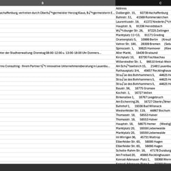 Parsing www.gelbeseiten.de — example of a freelancer's portfolio in the category Data Parsing