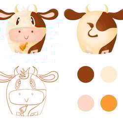 Character illustration for a children's music speaker — example of a freelancer's portfolio in the category Illustrations & Drawings