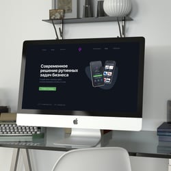 Landing “DaruLink” — example of a freelancer's portfolio in the category HTML & CSS