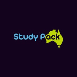 Study Pack Australian Educational Center Logo — przykładowe portfolio freelancera w kategorii Loga