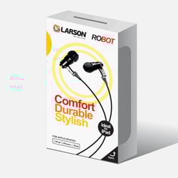 Packaging for headsets, design, order — example of a freelancer's portfolio in the category Packaging and label design