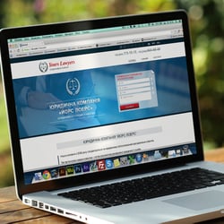 Дизайн сайту для юридичної фірми — приклад роботи портфоліо фрілансера в категорії Дизайн сайтів