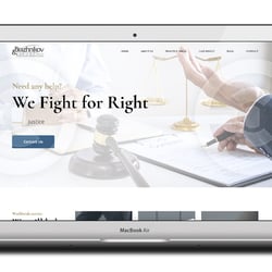 Strona internetowa - Zamówienie prawników — przykładowe portfolio freelancera w kategorii Układ HTML i CSS