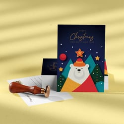Новорічні листівки - New Year cards — пример работы портфолио фрилансера в категории Иллюстрации и рисунки