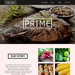 Дизайн Landing Page — przykładowe portfolio freelancera w kategorii Projektowanie stron internetowych