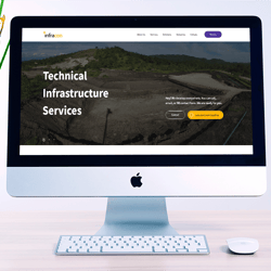 Infracon — приклад роботи портфоліо фрілансера в категорії HTML та CSS верстання