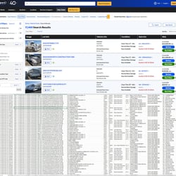 Сайт аукціону Copart — приклад роботи портфоліо фрілансера в категорії Парсинг даних