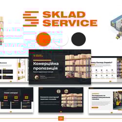 Презентация компании — пример работы портфолио фрилансера в категории 