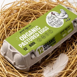 Packaging design for chicken eggs