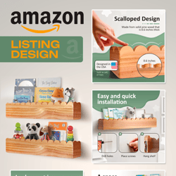 Amazon listing — example of a freelancer's portfolio in the category Infographics