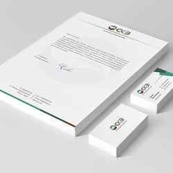 Бланки и визитки СКЗ — пример работы портфолио фрилансера в категории Логотипы