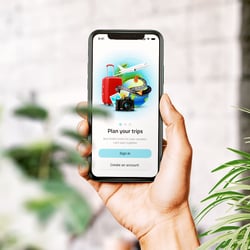 Touroom — example of a freelancer's portfolio in the category Mobile apps design