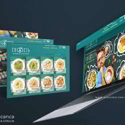 sushi2go.com.ua — example of a freelancer's portfolio in the category Web design