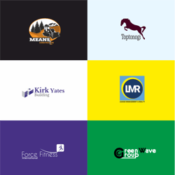 Logofolio — przykładowe portfolio freelancera w kategorii Loga