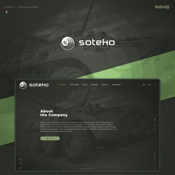 SOTEKO — приклад роботи портфоліо фрілансера в категорії Дизайн сайтів