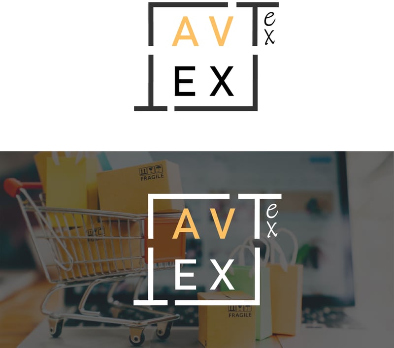 Avex logo – работа в портфолио фрилансера