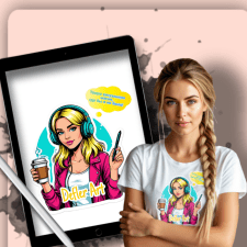 Freelancer Kristina D. — Ukraina, Odessa. Specjalizacja — Ilustracje i rysunki, Projektowanie opakowań i etykiet