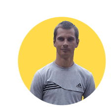 Freelancer Dmitro S. — Ukraina, Nowe Bug. Specjalizacja — Układ HTML i CSS, Kompleksowe prace nad stroną internetową