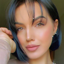 Freelancer Yevheniia P. — Ukraine, Tyachev. Core skill — Photo Processing, Business Card Design