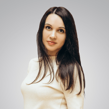 Freelancer Yuliia M. — Ukraine, Poltava. Core skill — Presentations, Vector Graphics
