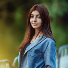 Freelancer Hadizha B. — Ukraina, Dniepr. Specjalizacja — Projektowanie wizytówek, Loga