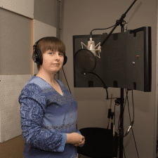 Фрилансер Елена М. — Украина, Киев. Специализация — Услуги диктора