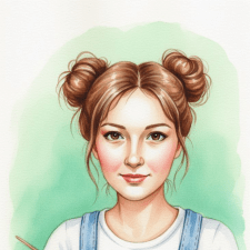 Freelancer Nadiia M. — Ukraina, Theofipolis. Specjalizacja — Ilustracje i rysunki, Malarstwo i grafika
