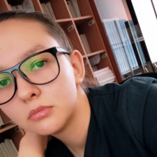 Freelancer Olga Z. — Kasachstan. Fachgebiet — Testing & QA, Visitenkarten-Design