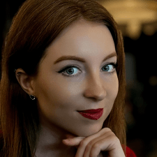 Freelancer Kateryna P. — Ukraine, Berdyansk. Core skill — Website Development, Banners