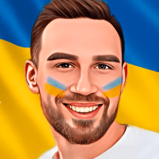 Freelancer Roma V. — Ukraina, Sumy. Specjalizacja — Projektowanie wizytówek, Projektowanie stron w mediach społecznościowych