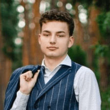 Фрилансер Єгор С. — Украина, Днепр. Специализация — Дизайн визиток, HTML и CSS верстка