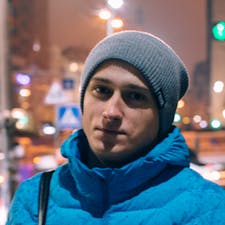 Freelancer Maksim K. — Ukraine, Kyiv. Specialization — HTML and CSS, JavaScript