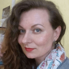 Фрилансер Євгенія Я. — Украина, Полтава. Специализация — Рерайтинг, Дизайн визиток