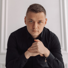 Freelancer Maksym K. — Ukraine, Kyiv. Core skill — Javascript and Typescript, HTML & CSS