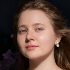 Freelancer Yelyzaveta B. — Ukraine, Izyum. Core skill — Photo Processing, Business Card Design