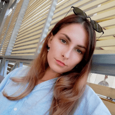 Freelancer Irina S. — Ukraine, Kyiv. Core skill — Vector Graphics, Web Design