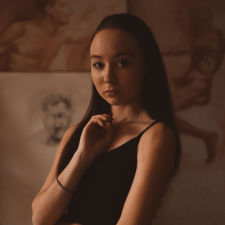 Freelancer Olga S. — Ukraine, Kyiv. Core skill — Vector Graphics, Corporate Style