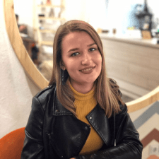Freelancer Yuliia M. — Ukraina, Winnica. Specjalizacja — Loga, Projektowanie opakowań i etykiet