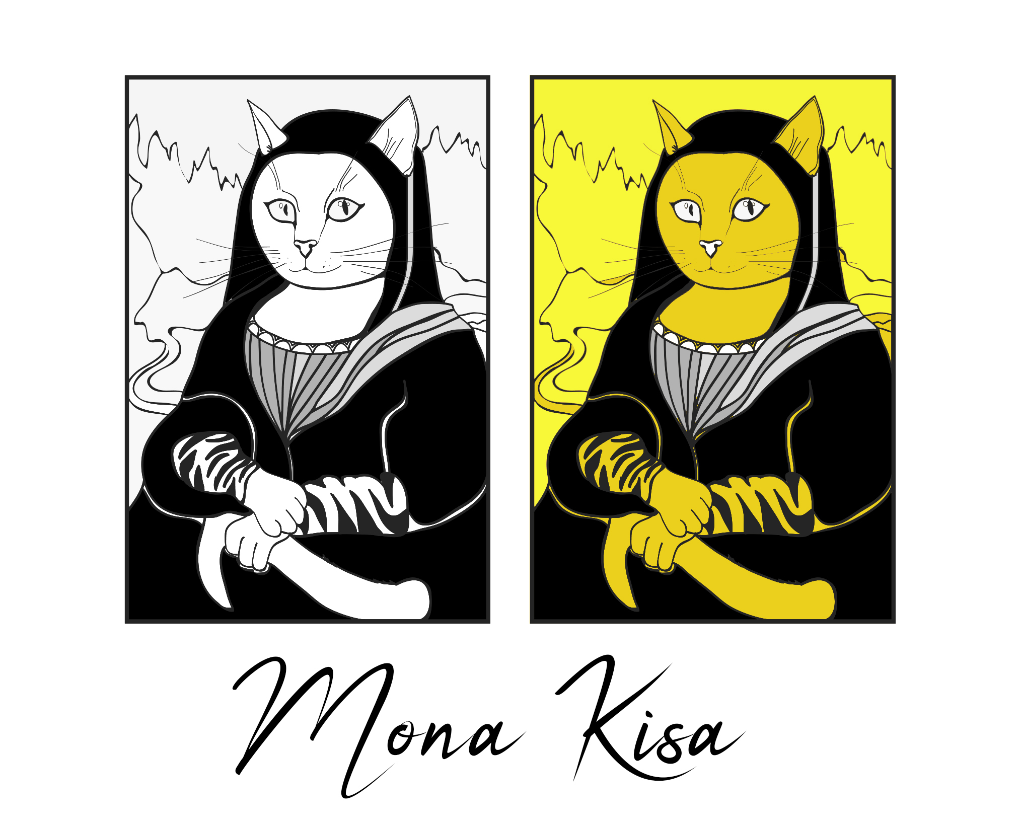 Mona Kisa / Mona Kisa – work from a freelancer's portfolio Юлии ...