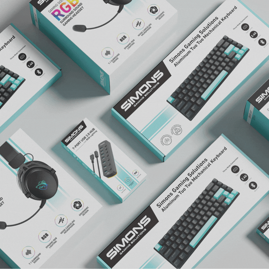 Premium Packaging Design for Tech Gadgets – work from a freelancer's ...