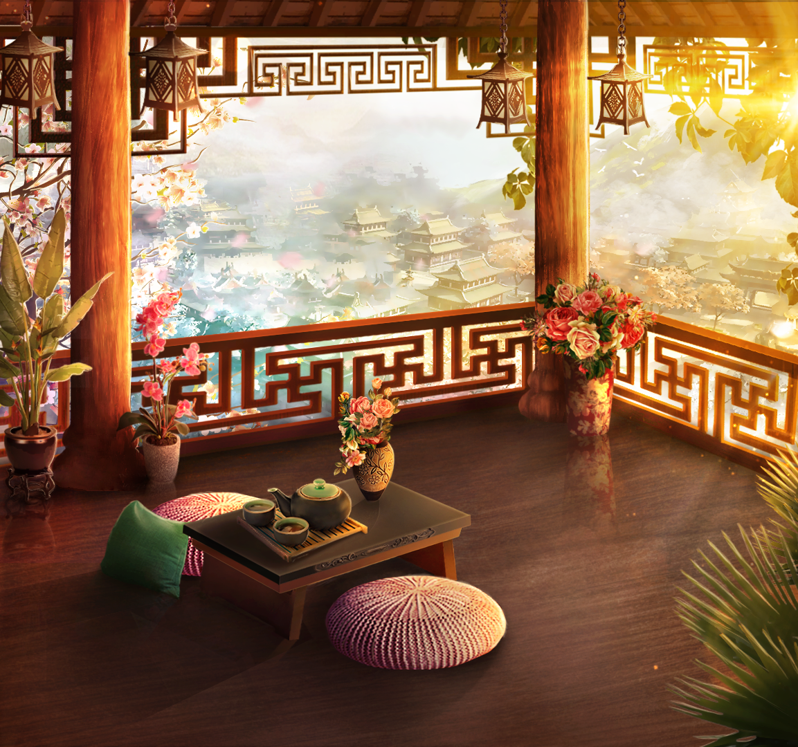 Терраса – работа фрилансера Елизаветы в категории Иллюстрации и рисунки ...